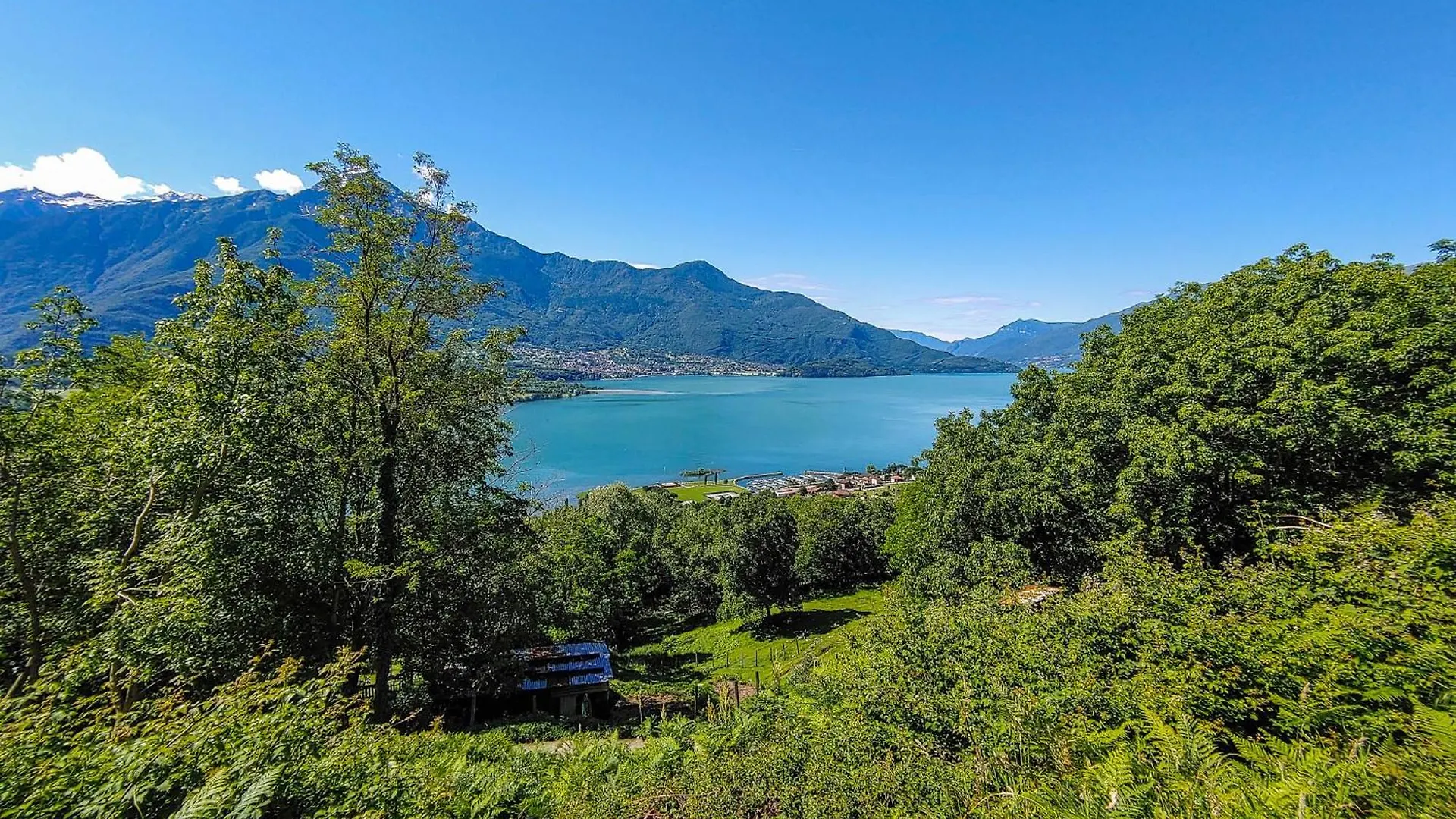 Panorama Ferienwohnung Lorenzo Gera Lario
