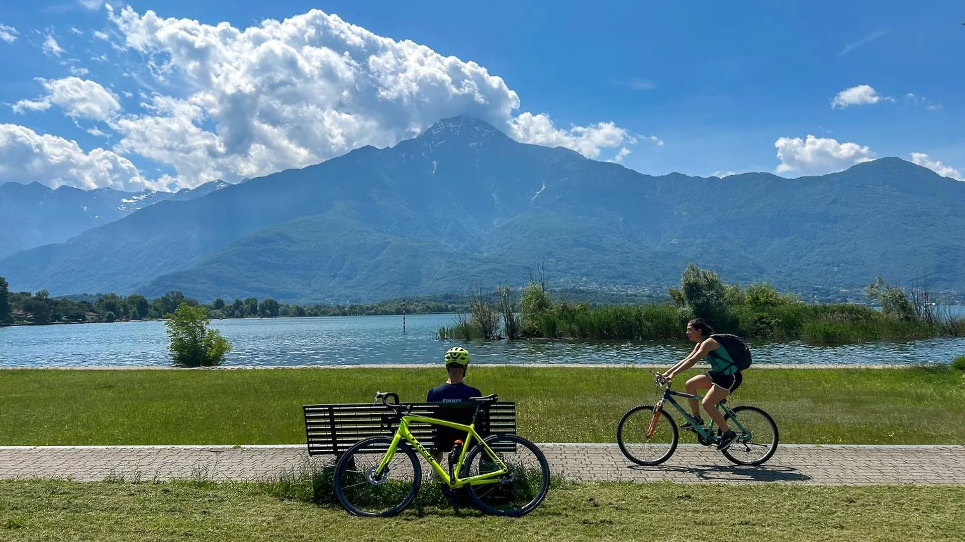 Panorama Ferienwohnung Lorenzo Gera Lario Italien